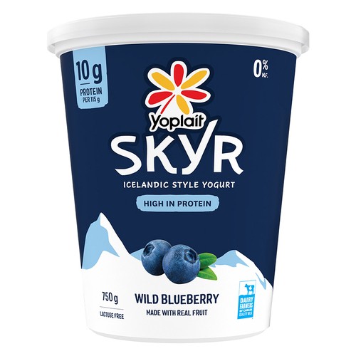 Yoplait Skyr Yogurt Blueberry 750 g