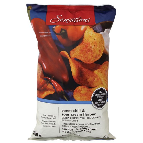 Sensations Kettle Cooked Sweet Chilli & Sour Cream 200 g