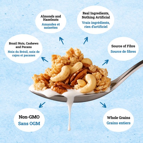 Jordans Morning Crisp Granola Cereal Bursting With Nuts 400 g