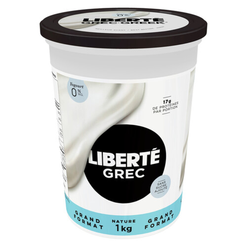 Voilà Online Grocery Delivery Liberte Greek Yogurt Plain 1 kg