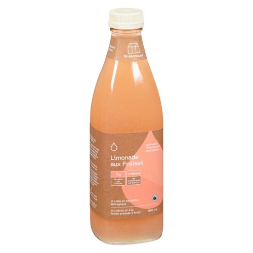 Greenhouse Organic Juice Strawberry Lemonade 946 ml (bottle)