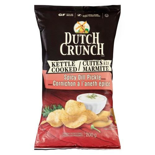 Old Dutch Potato Chips Spicy Dill Pickle 200 g