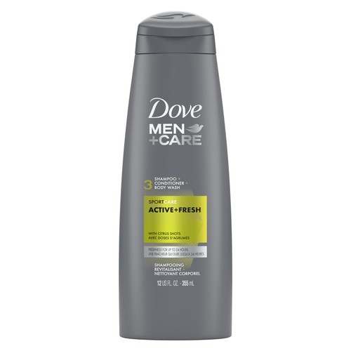 Dove Men+Care Sportcare 2In1 Shampoo And Conditioner Active+Fresh 355 ml