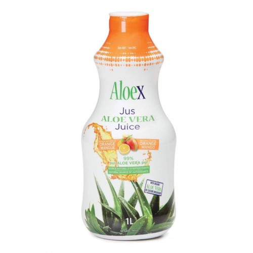 Aloex Aloe Vera Juice Orange Mango 1 L