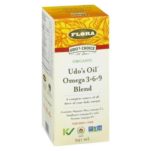 Flora Organic Udo's Oil Omega 3+6+9 Blend 941 ml Voilà Online