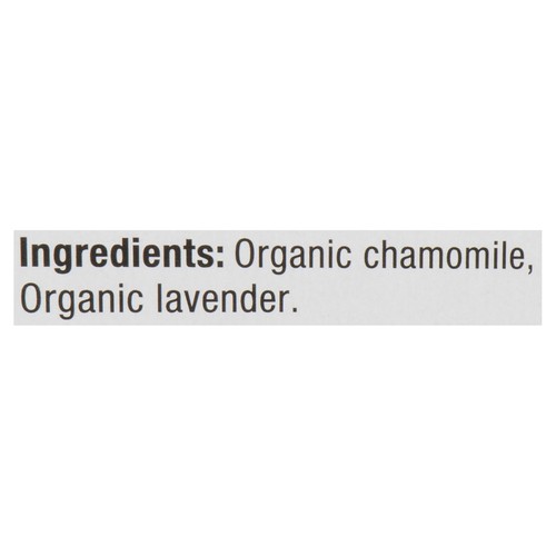 Celestial Seasonings Organic Herbal Tea Chamomile Lavender 18 Tea Bags