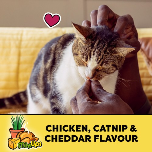 Temptations Mix Ups Cat Treats Chicken Catnip & Cheddar 180 g
