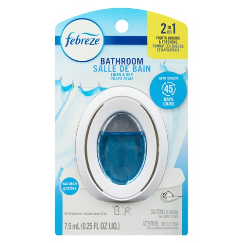 Febreze Bathroom Air Freshener Linen & Sky 7.5 ml