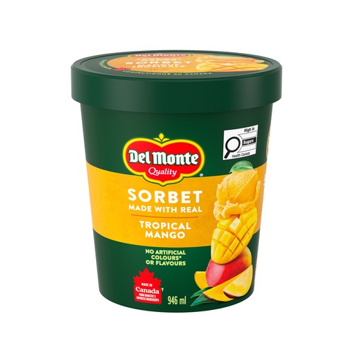 Del Monte Sorbet Tropical Mango 946 ml
