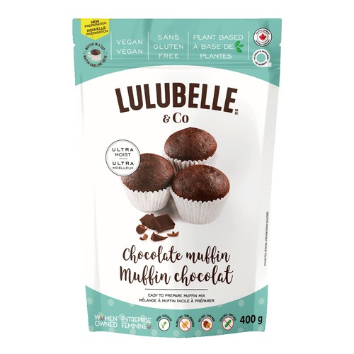 Lulubelle & Co Gluten-Free Muffin Mix Chocolate 400 g