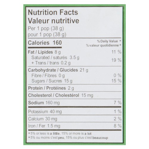 Inkles Cake Pops Peppermint Chocolate 4 Pops 152 g