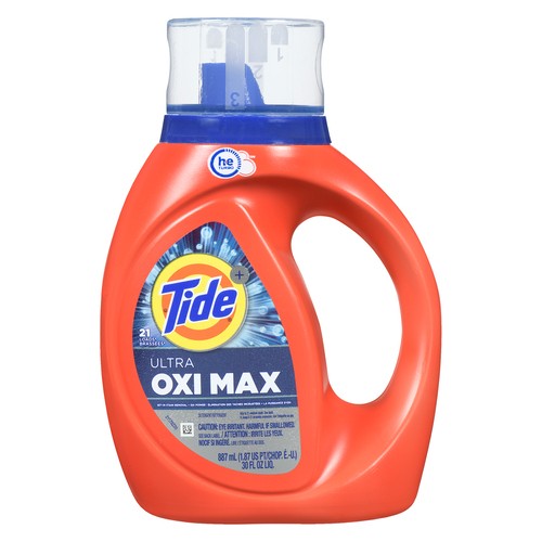 Tide Liquid Laundry Detergent  Ultra Oxi Max 887 ml