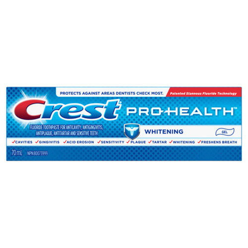 Crest Pro-Health Toothpaste Whitening Gel 70 ml