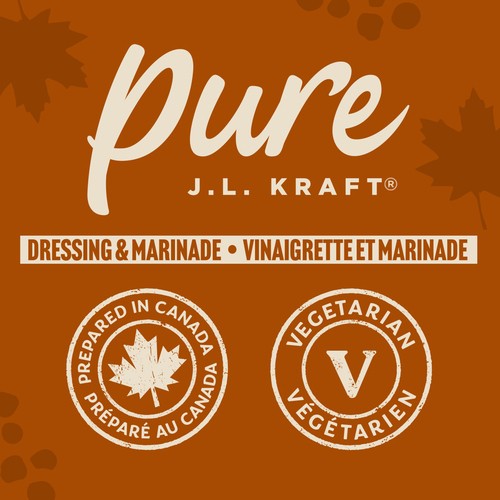 J.L. Kraft Pure Dressing & Marinade Maple Dijon 355 ml