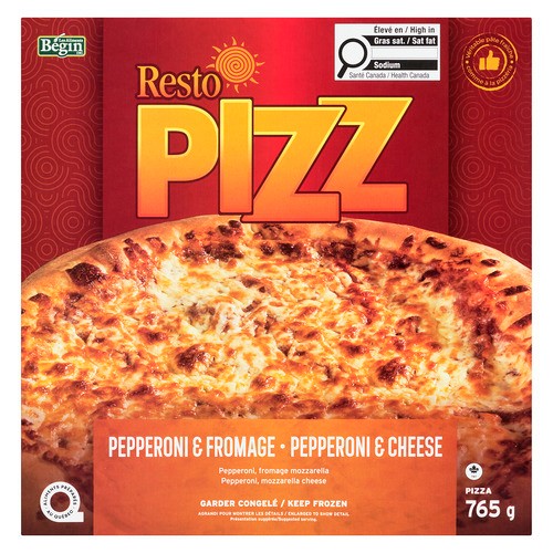 Resto Pizz Frozen Pepperoni Pizza 12 Inch 765 g