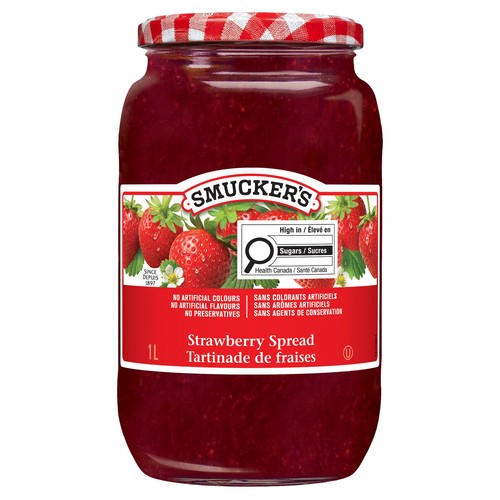 Smucker's Jam Pure Strawberry 1 L