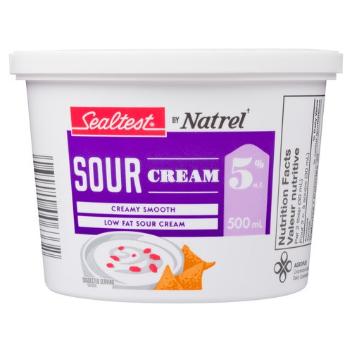 Sealtest 5% Sour Cream Low Fat 500 ml