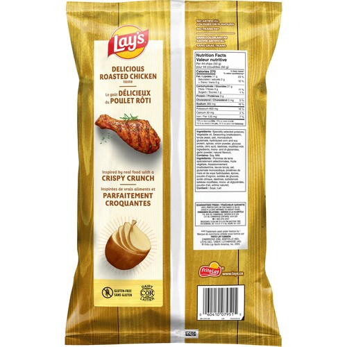 Lay's Potato Chips Roast Chicken Flavoured 220 g