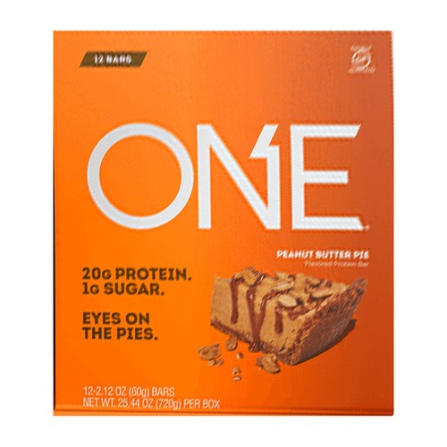 One Gluten-Free Protein Bars Peanut Butter Pie 12 x 60 g