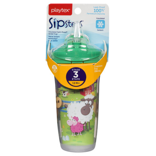 Playtex Straw 9oz Insulator Cup