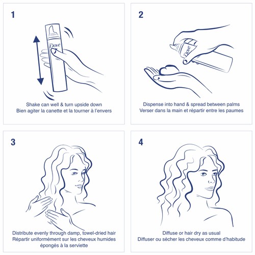 Dove Style+Care Mousse Amplifier 198 g