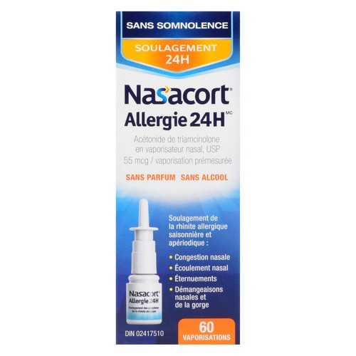 Nasacort Allergy Relief 24Hr Nasal Spray 60 Sprays