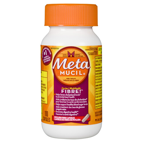 Metamucil Fibre Capsules 100 EA