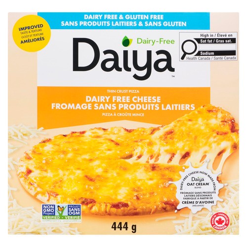 Daiya Vegan Gluten-Free Frozen Pizza Cheese Lover's 444 g