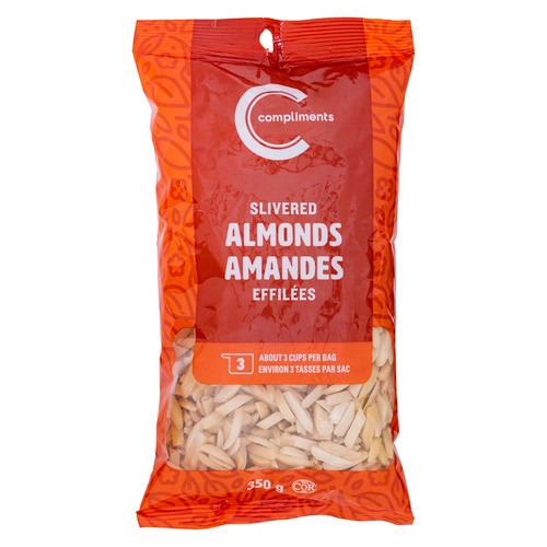 Compliments Slivered Almonds 350 g