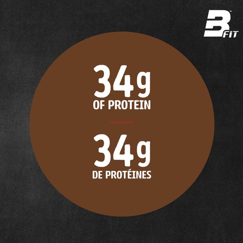 BFIT Shake High Protein Chocolate 460 ml (bottle)