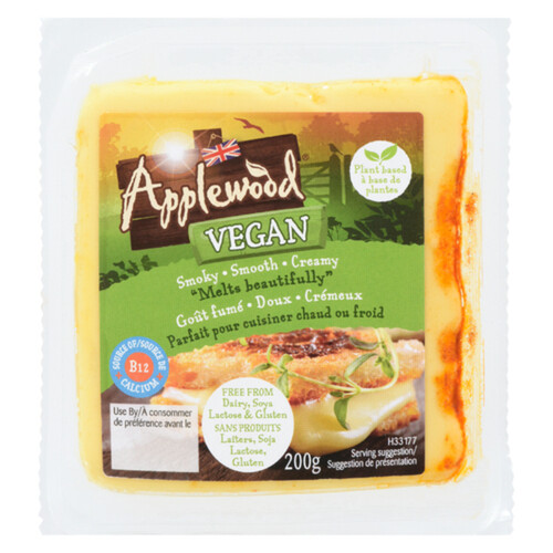 IlChestr Applewood Vegan Block Cheese 200 g