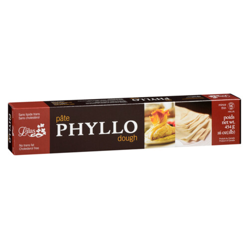 Lilas Frozen Phyllo Dough Thin 454 g