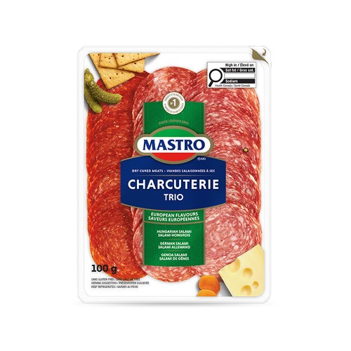 Mastro Charcuterie Trio Salami European Flavour 100 g