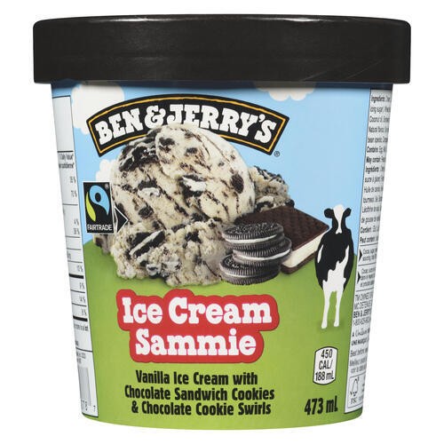 Ben & Jerry's Ice Cream Sammie 473 ml