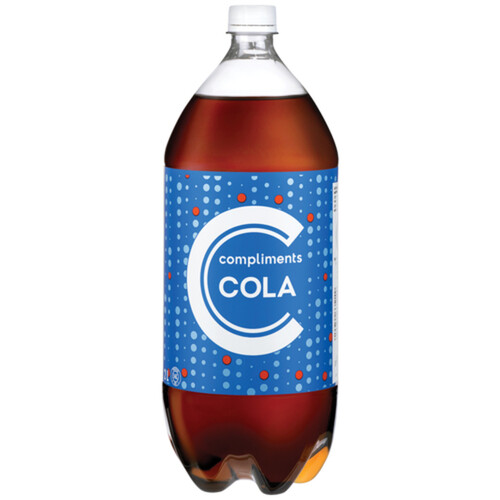 Compliments Cola Soft Drink Blue 2 L (bottle)
