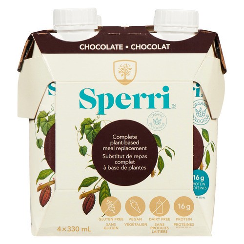 Sperri Chocolate Nutritional Supplement 4 x 355 ml