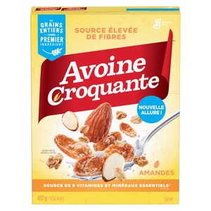 Avoine Croquante Céréales amandes 437 g