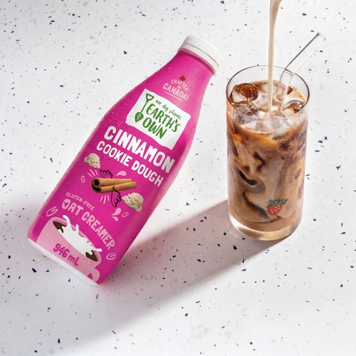 Earth's Own Gluten-Free Oat Coffee Creamer Cinnamon Cookie Dough 946 ml
