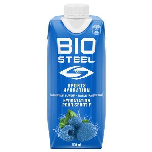 BioSteel Sports Drinks Ready To Drink Blue Raspberry 500 ml