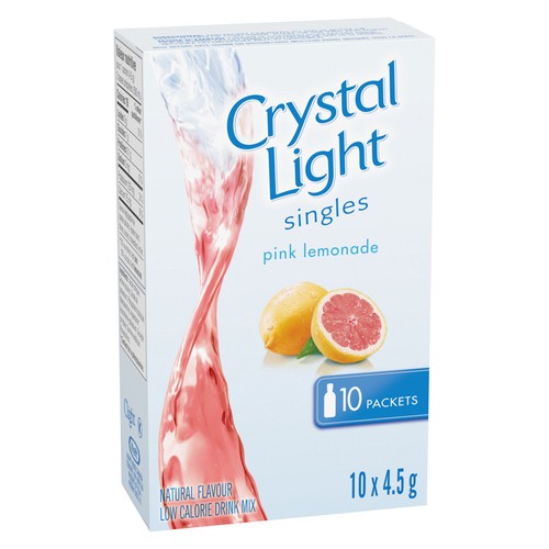 Crystal Light Drink Mix Pink Lemonade 45 g