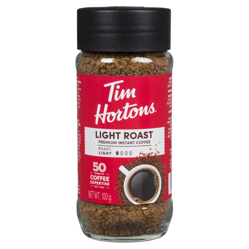Tim Hortons Premium Instant Coffee Light Roast 100 g