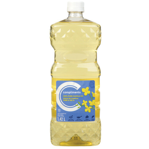 Compliments Canola Oil 100% Pure 1.42 L