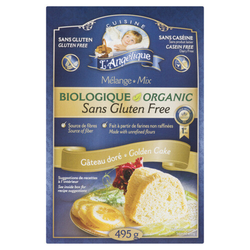 Cuisine L'Angelique Gluten-Free Cake Mix Golden 495 g