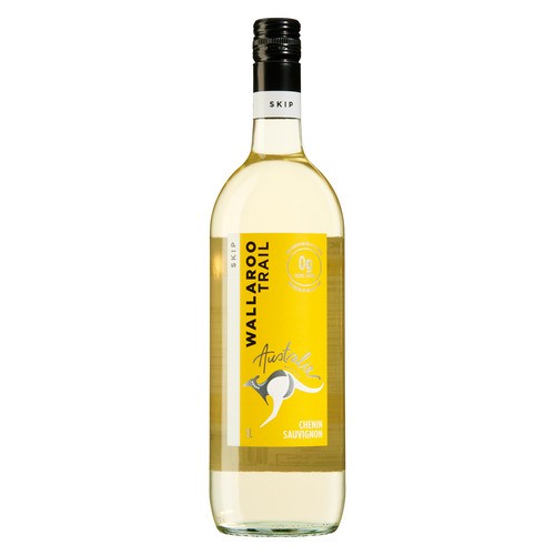 Wallaroo Trail Australia Wine 12% Alcohol Skip Chenin Sauvignon White 1 L (bottle)