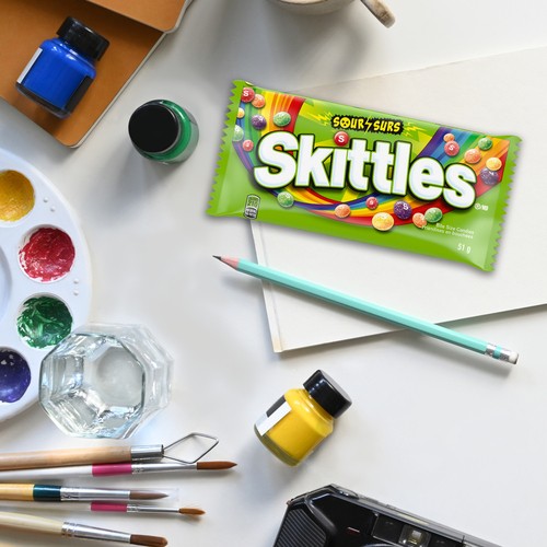 Skittles Chewy Candy Sour Full Size Bag 51 g