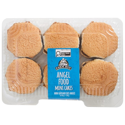 Farm Boy Mini Cakes Angel Food 270 g (frozen)