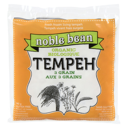 Noble Bean Organic Tempeh 3 Grain 240 g (frozen)