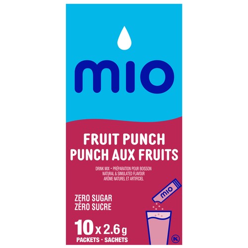 Mio Zero Sugar Drink Mix Fruit Punch 26 g
