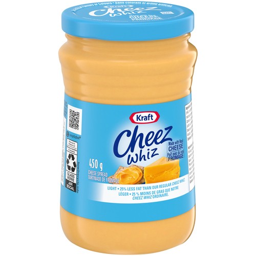 Cheez Whiz Cheese Spread Light 450 g