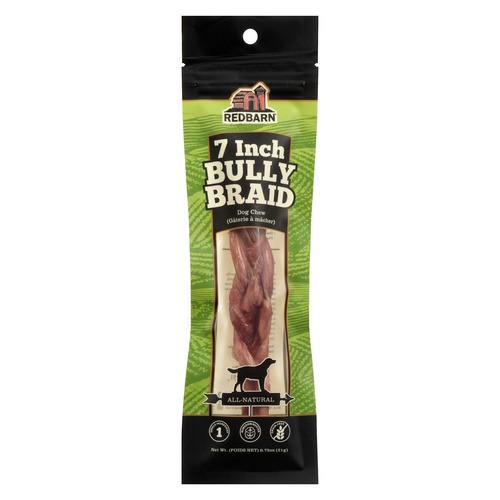 Redbarn Braided 7 inch Bully Stick